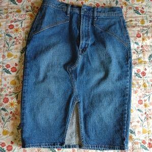 Gap denim skirt